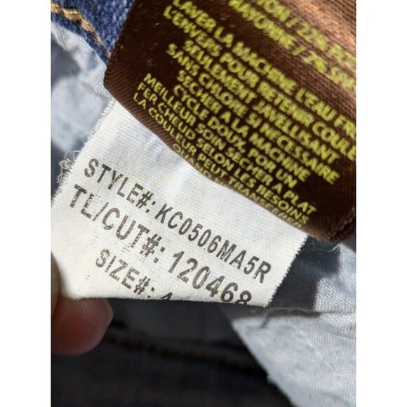 Kut from the Kloth Light Wash Distressed Straight Leg Jeans Women's Size 4 - Picture 12 of 12